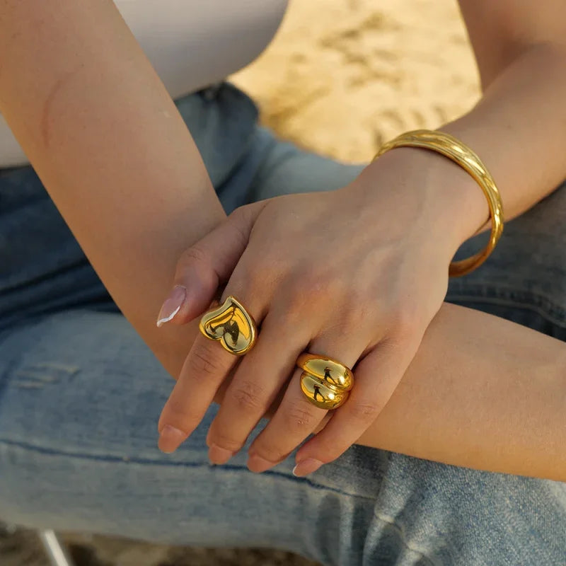 gold ring for women new design