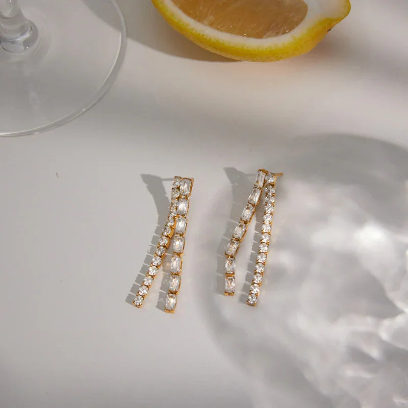 gold stud earrings for girls