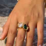 green zircon jewelry
