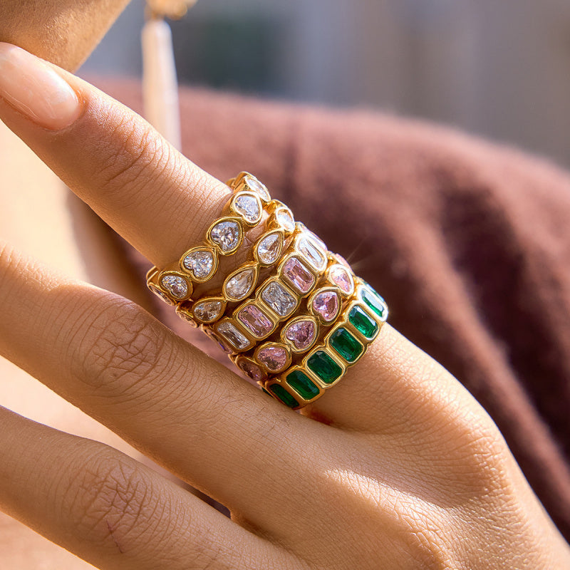 green zircon jewelry