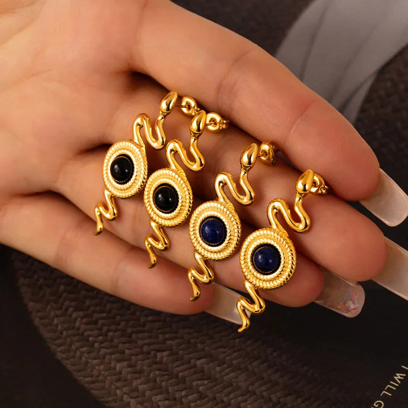 handcrafted gemstone earrings