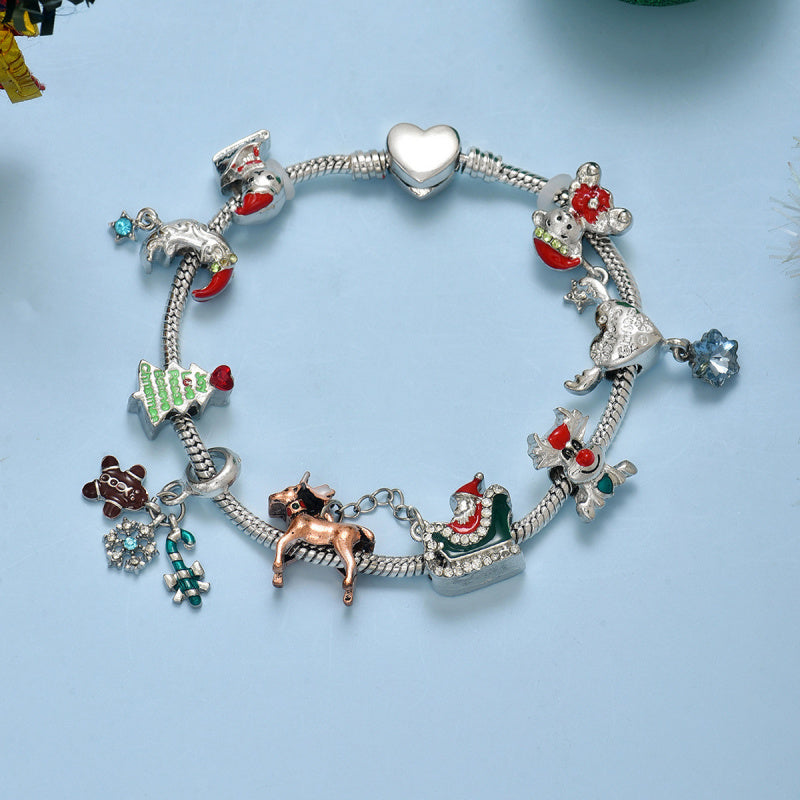 handmade christmas bracelets
