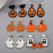handmade fabric earrings