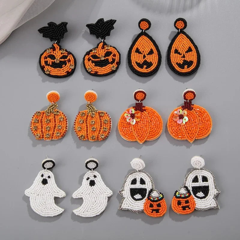 handmade fabric earrings