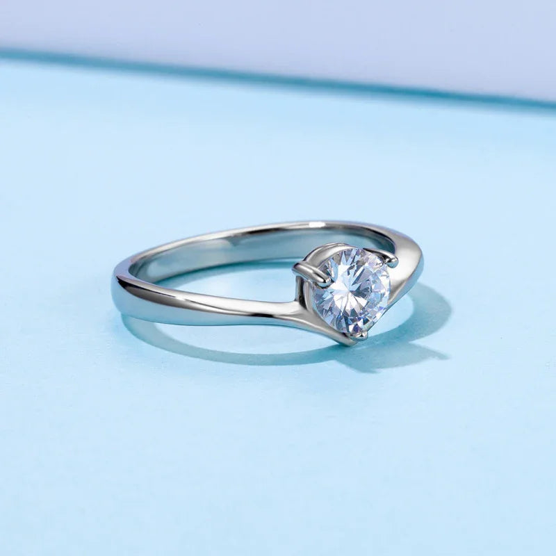 high quality cubic zirconia engagement rings