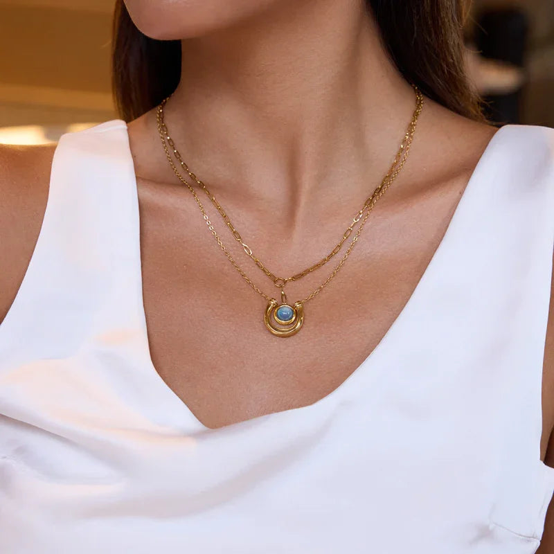 hypoallergenic stainless steel necklace