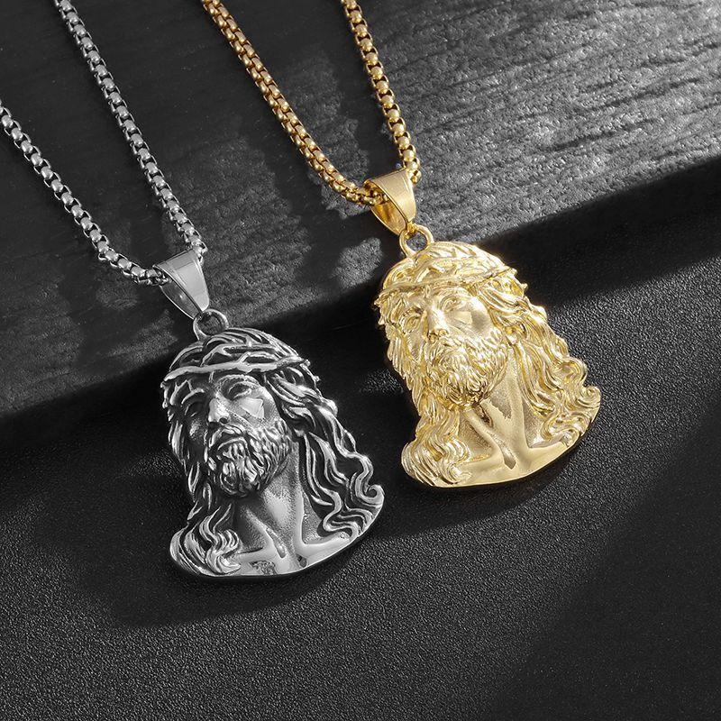jesus pendant chain