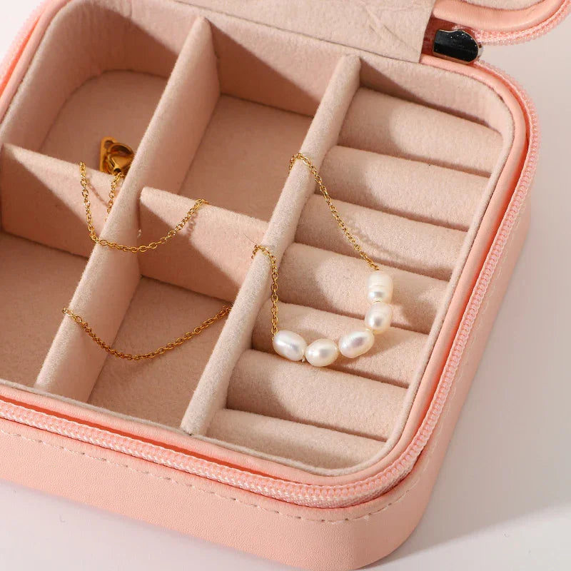 lightweight pearl gold necklace