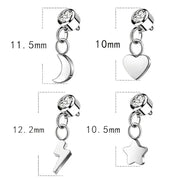 lip piercings labret