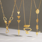 long necklace stainless
