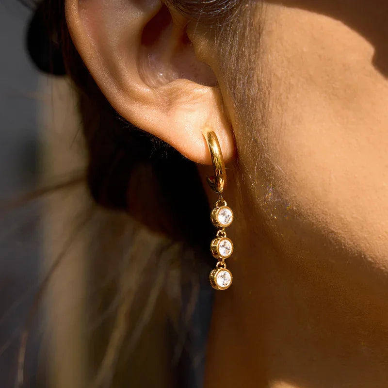 long stylish earrings for girls