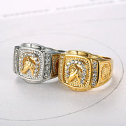 mens stainless steel skull rings