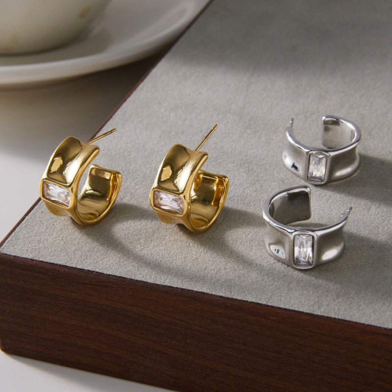metal earrings for girls