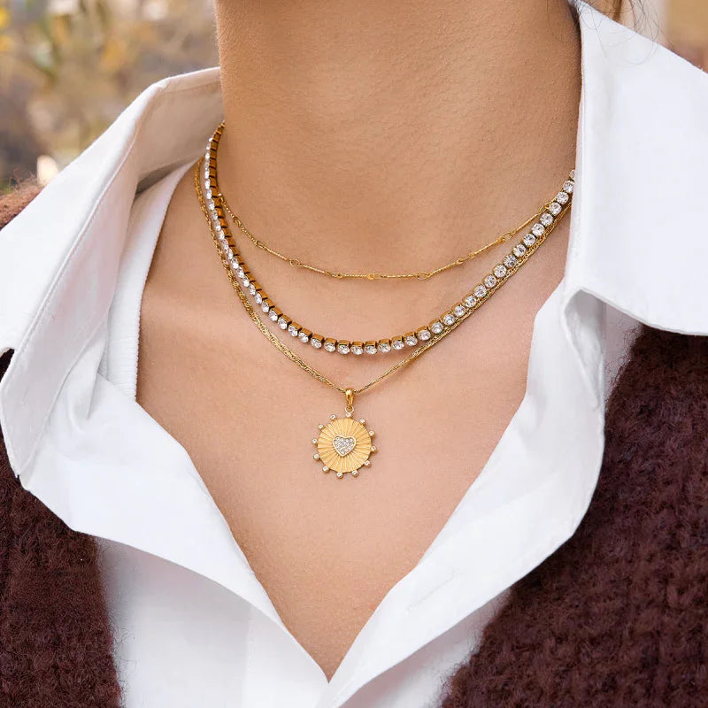 metal necklace