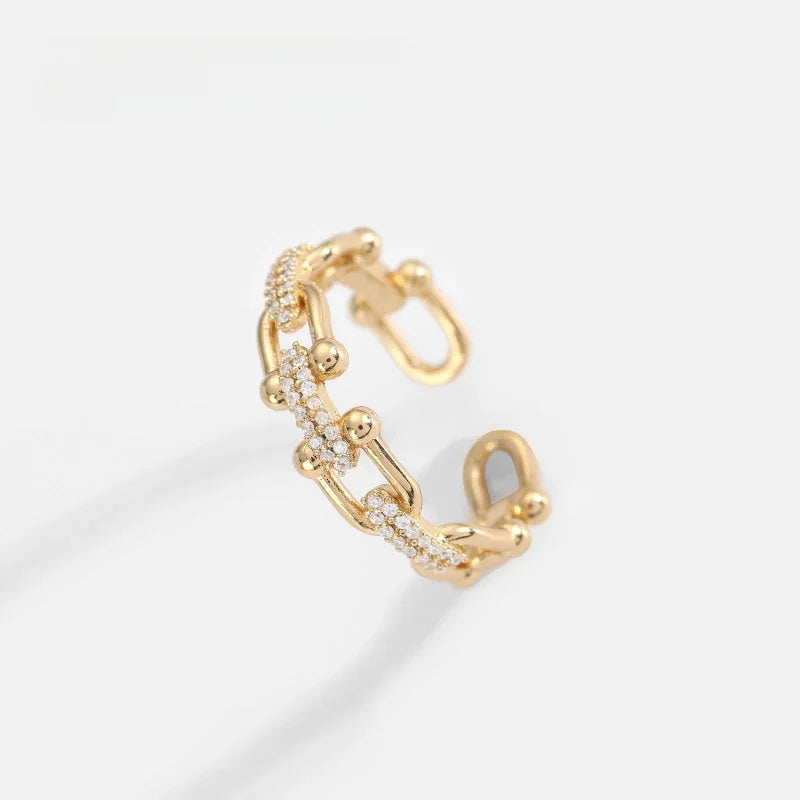 modern gold ring design for girls