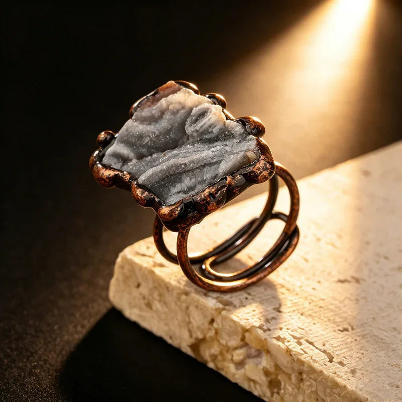 moonstone gemstone ring
