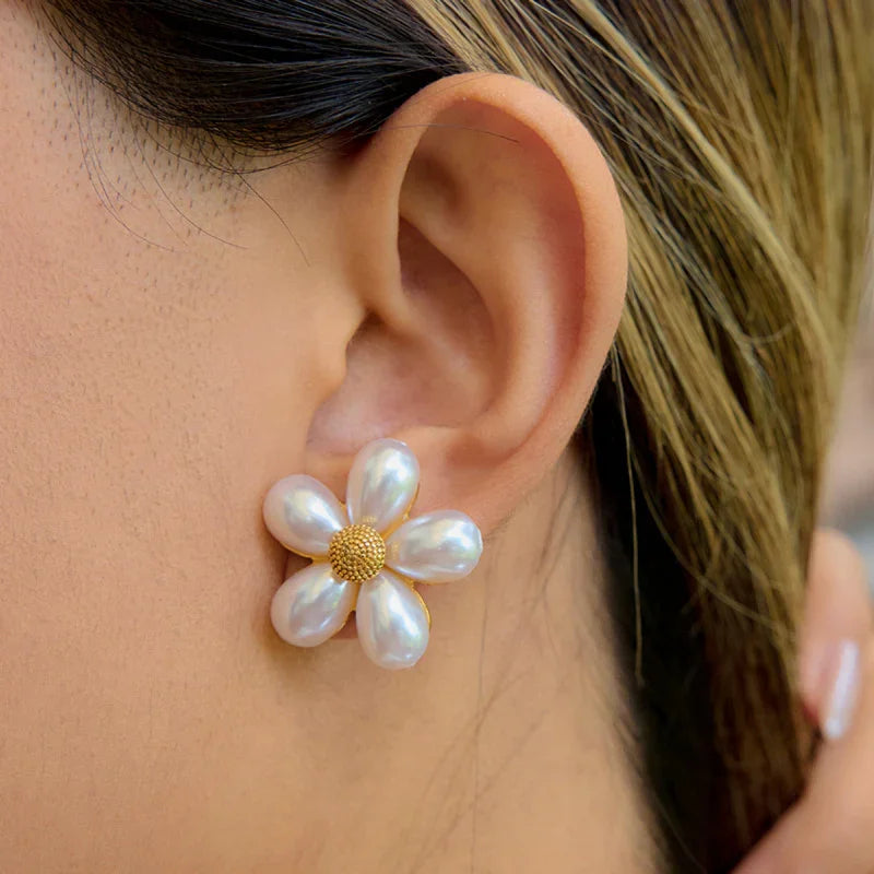 mother of pearl jewelry set