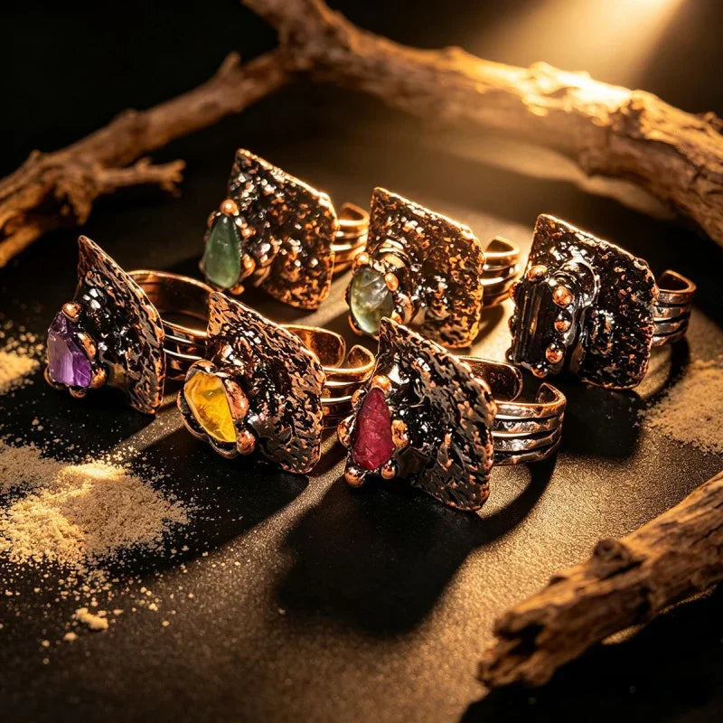 multi colored gemstone jewelry