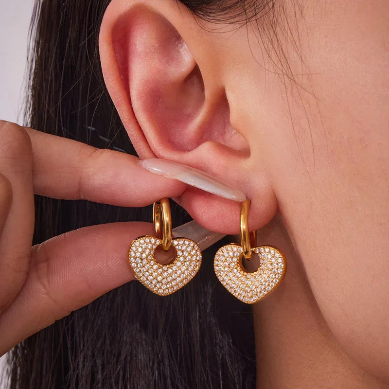 natural earrings
