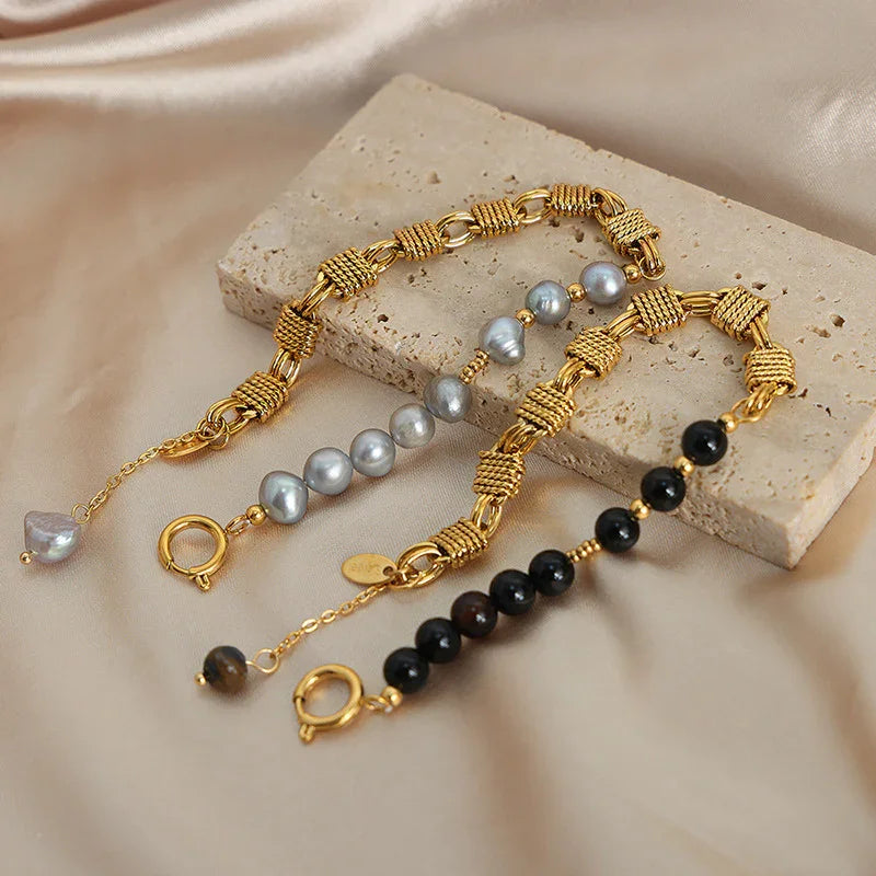 natural stone bead bracelets
