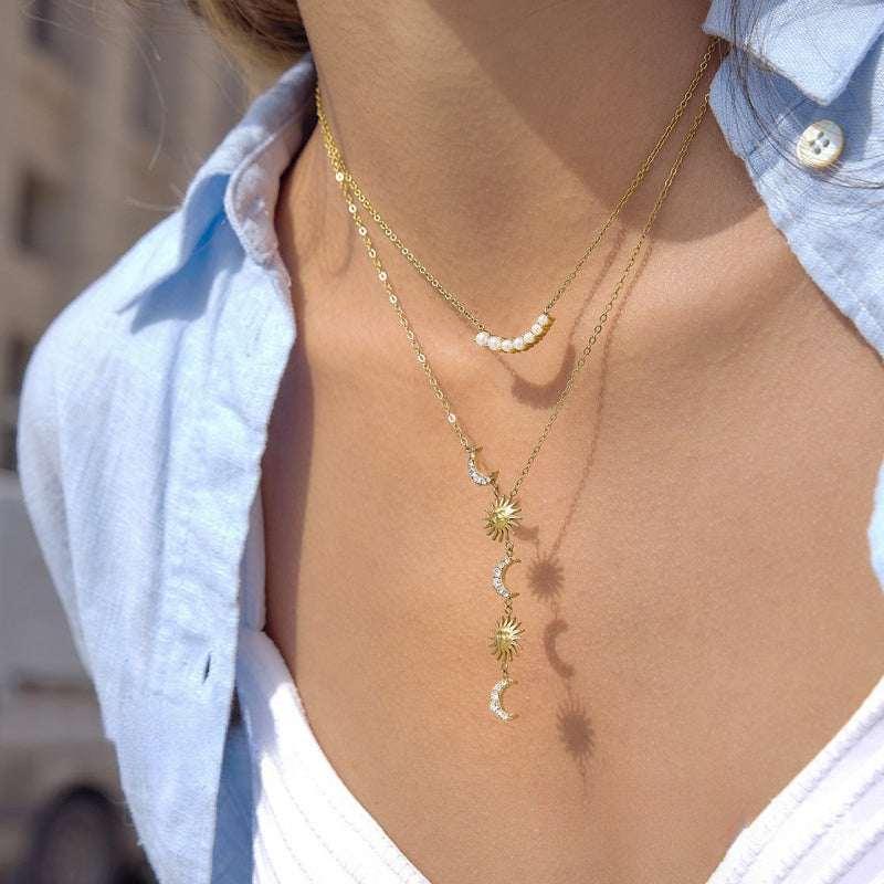 necklace zirconia