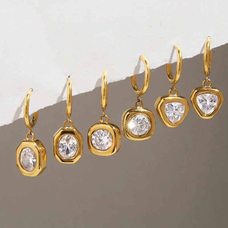new gold earrings for girls
