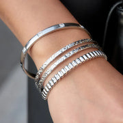 open bangle bracelet
