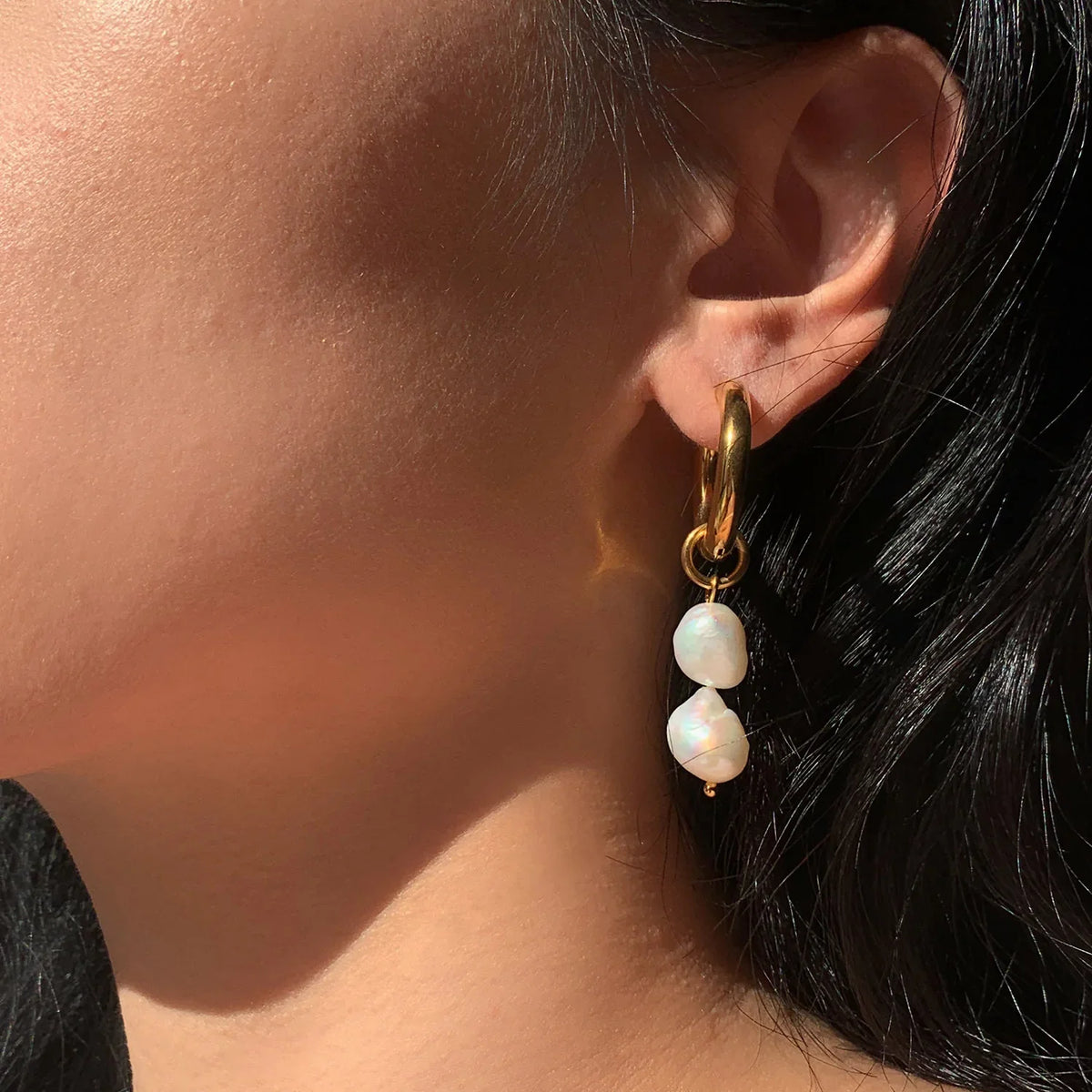 pearl earrings dangle