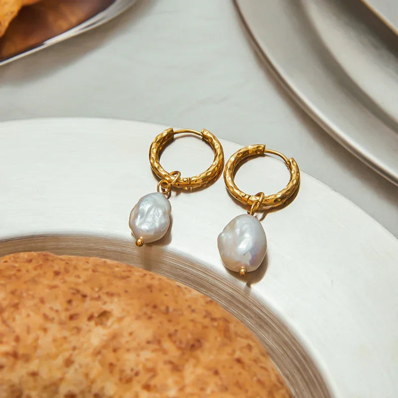 pearl earrings for women