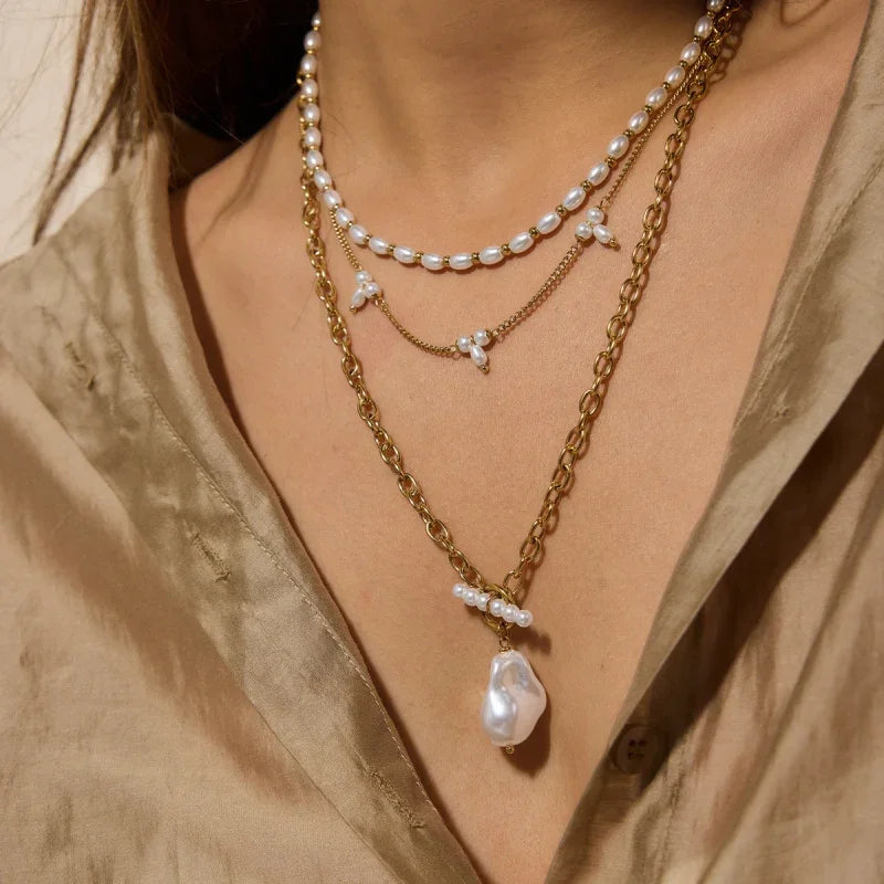 pearl necklace designs