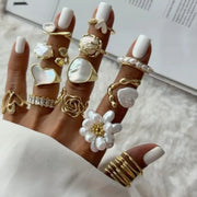 pearl ring for women