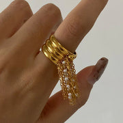 pearl ring vintage