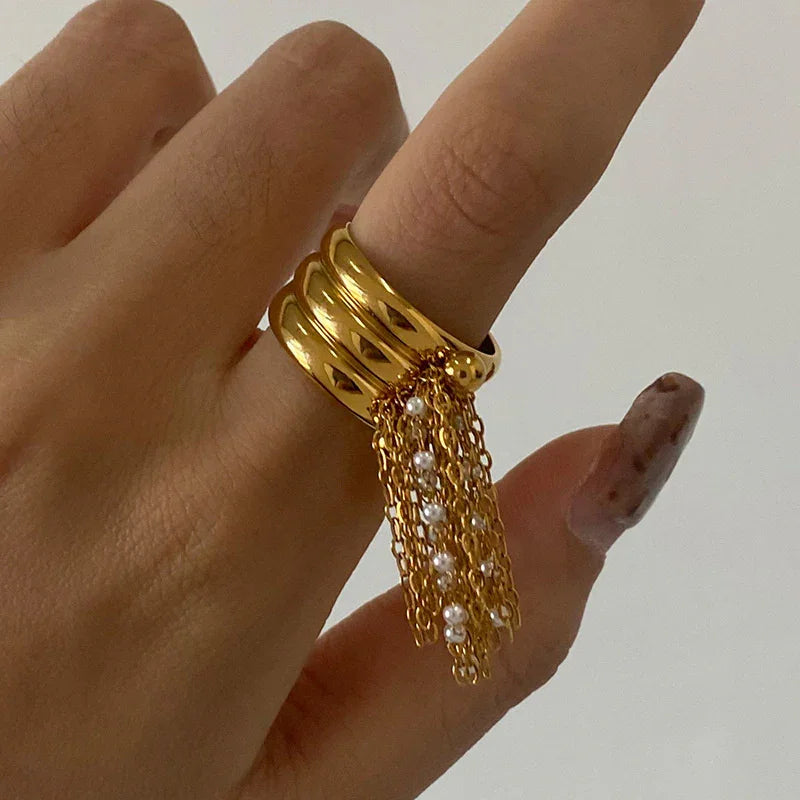 pearl ring vintage