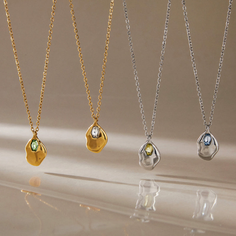 pendant stainless steel necklace