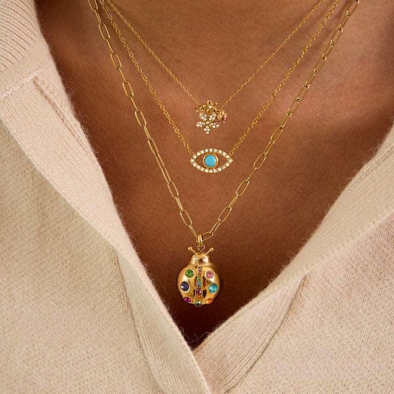 pendant with zircon