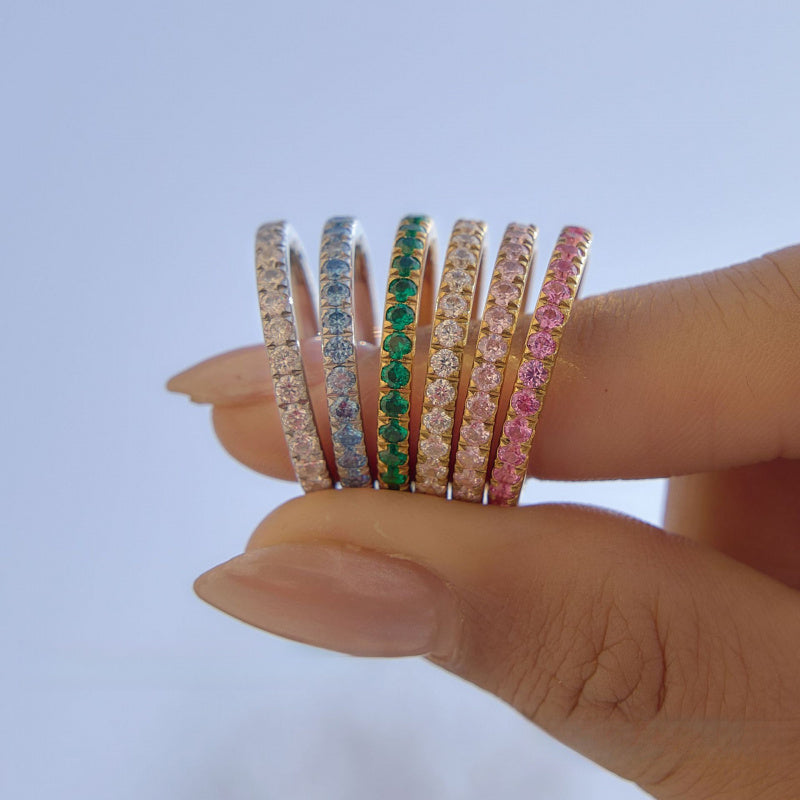 pretty rings cubic zirconia