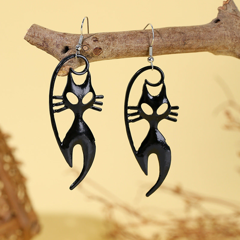pumpkin halloween earrings