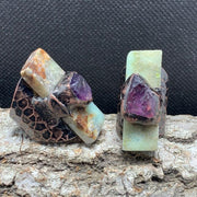 purple gemstone engagement rings