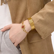 red bracelets for women