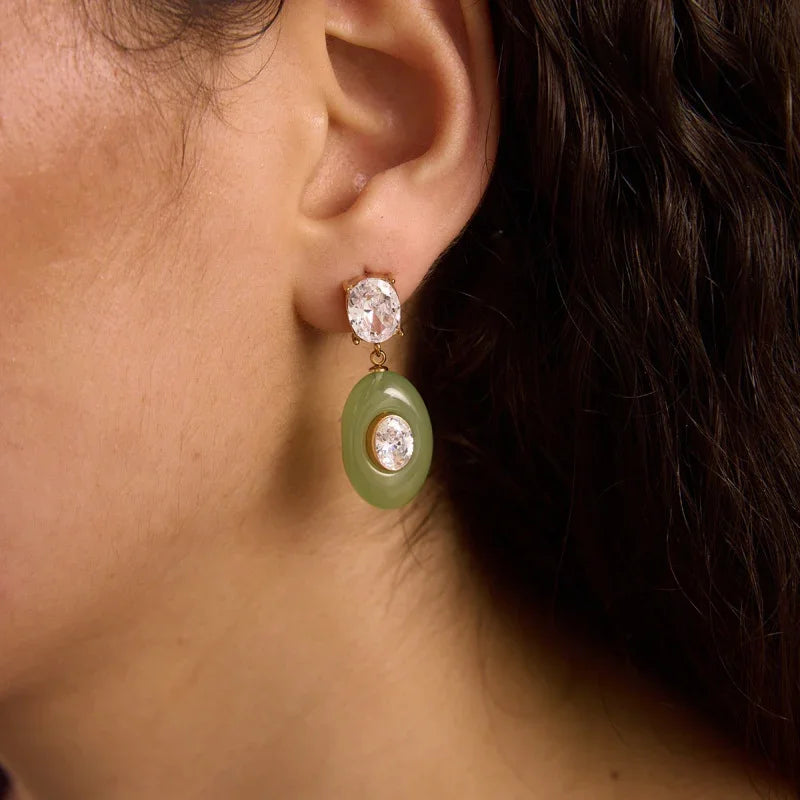 resin earrings