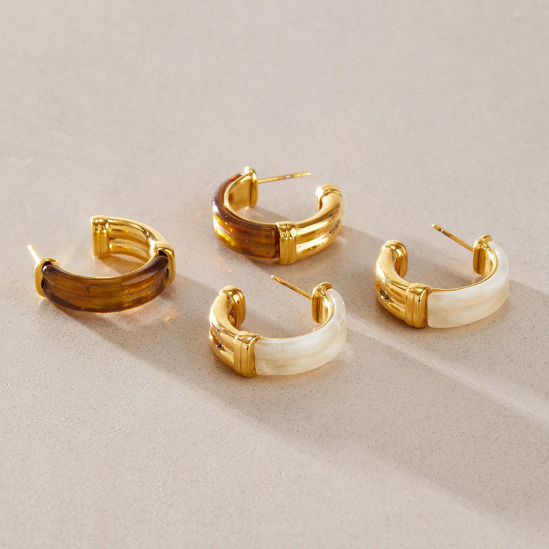 resin earrings diy