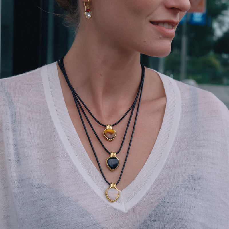 resin necklace