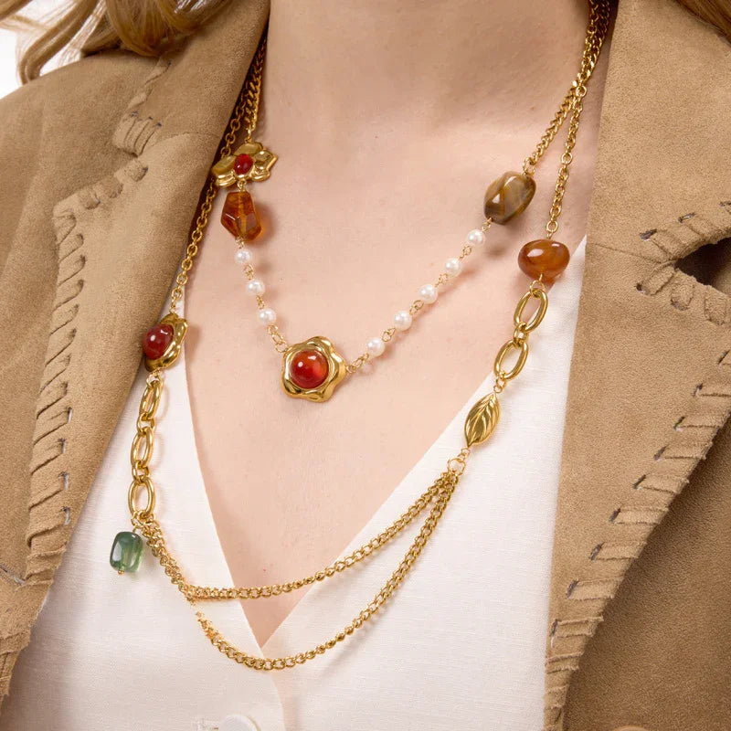 resin necklaces