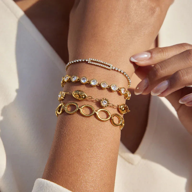 rhinestone tennis bracelet