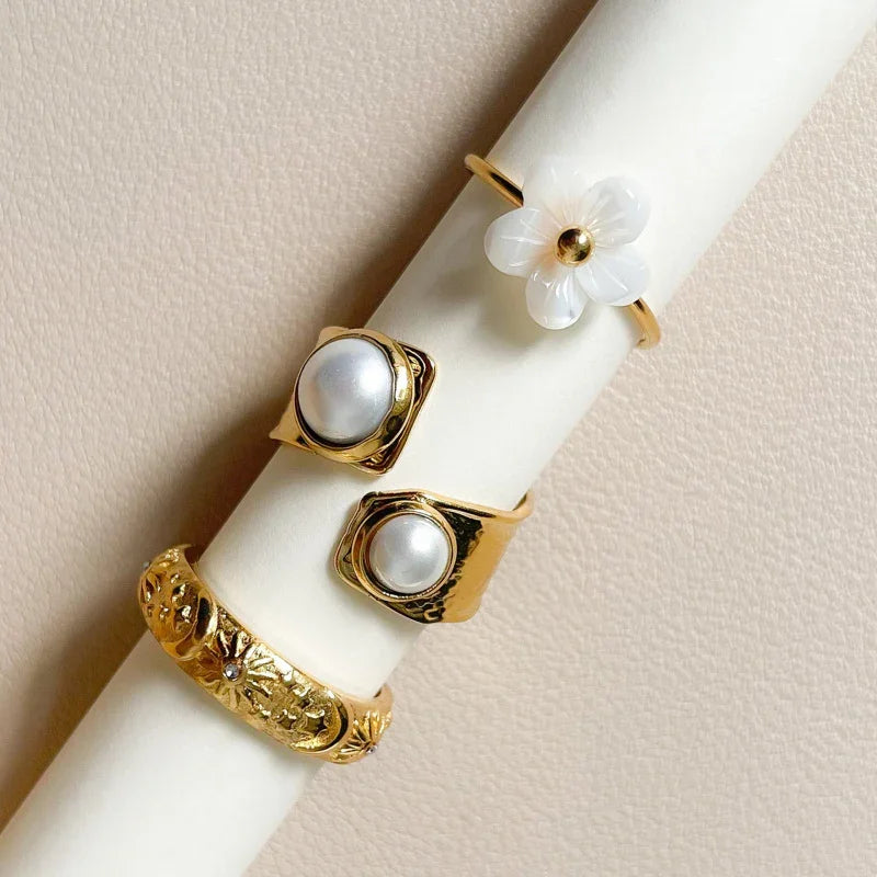 ring and flower
