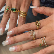 ring gold snake