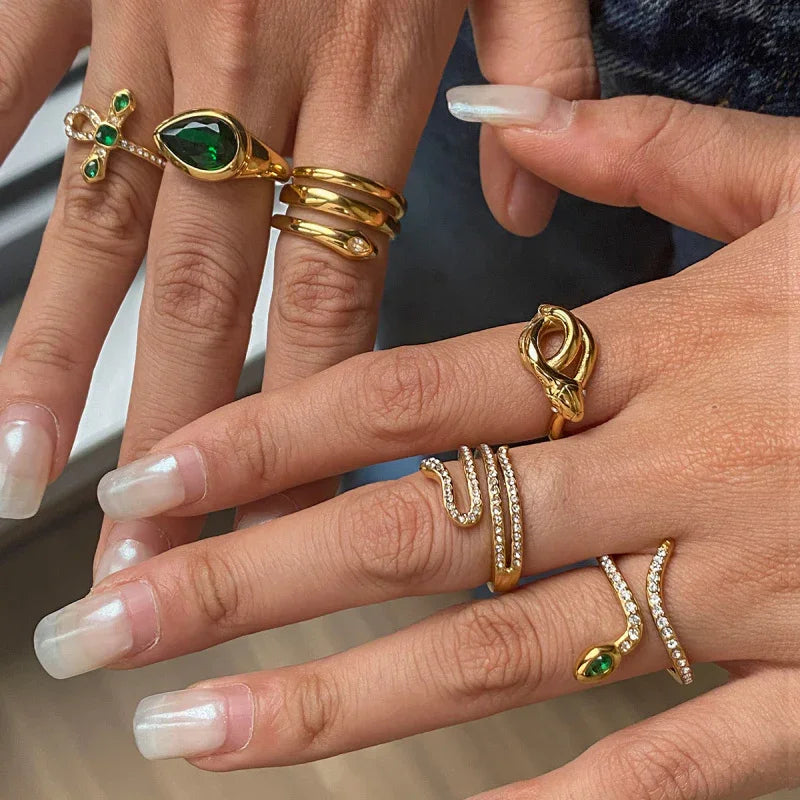 ring gold snake