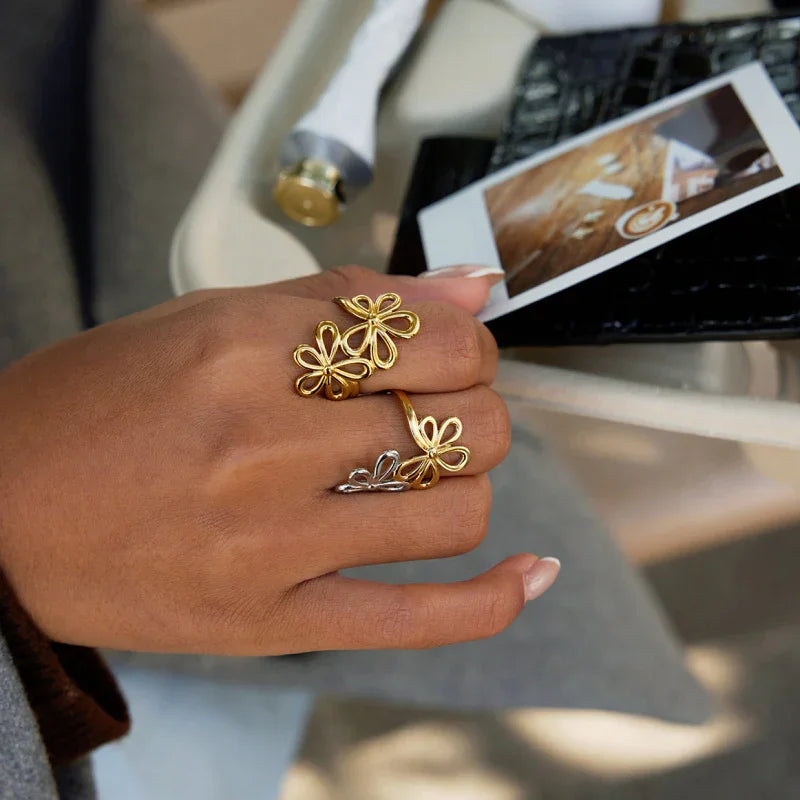 rings for women flower