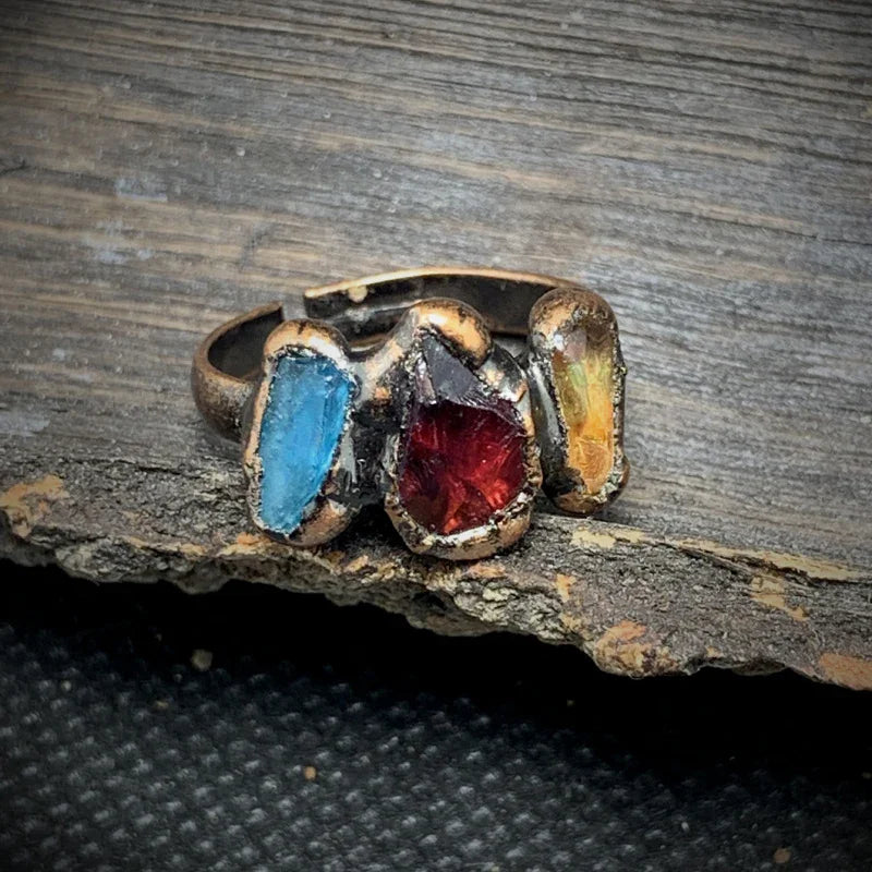 rings with different gemstones