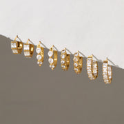 round diamond stud earrings for women